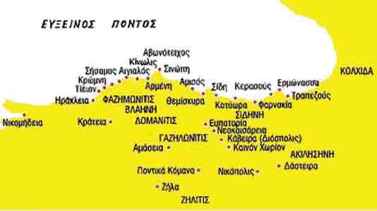 Η μουσική των Ελλήνων του Πόντου pontos-map-1